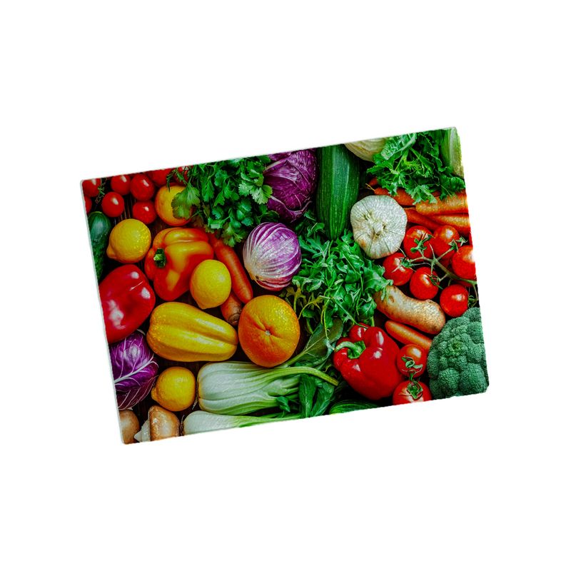 GENERICO - Tabla de cocina 20x28 cms Verduras T98-S