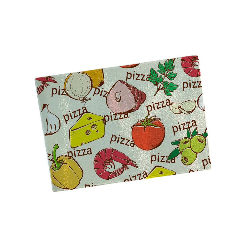 GENERICO - Tabla de cocina 20x28 cms Pizza T97-S