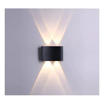 Imagen 2 del producto Pack X2 Lampara Led Focos Exterior Pared 4w Luz Cálida 3500k.