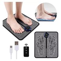 Masajeador De Pies Eléctrico Ems Pulse Máquina De Terapia D