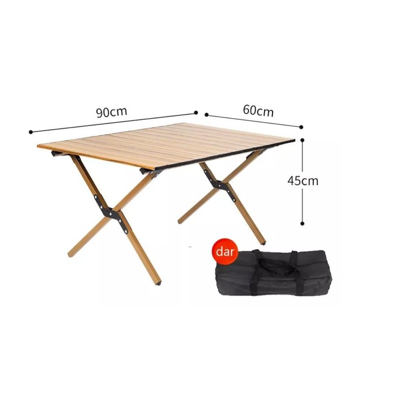 GENERICO - Mesa Multiuso Plegable Portatil Camping Viaje Cafe