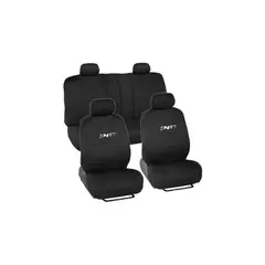 GENERICO - Funda Cubre Asientos Auto Universal Forro Asiento Negro
