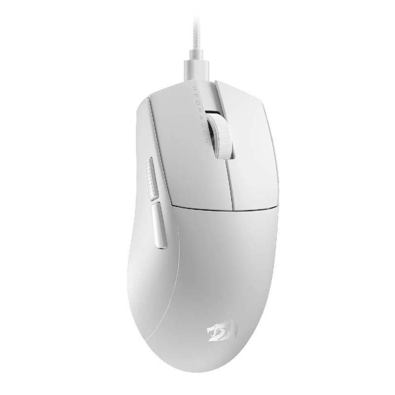 REDRAGON - Mouse Redragon Ultra Light K1ng M724 1K Hz Blanco Cableado