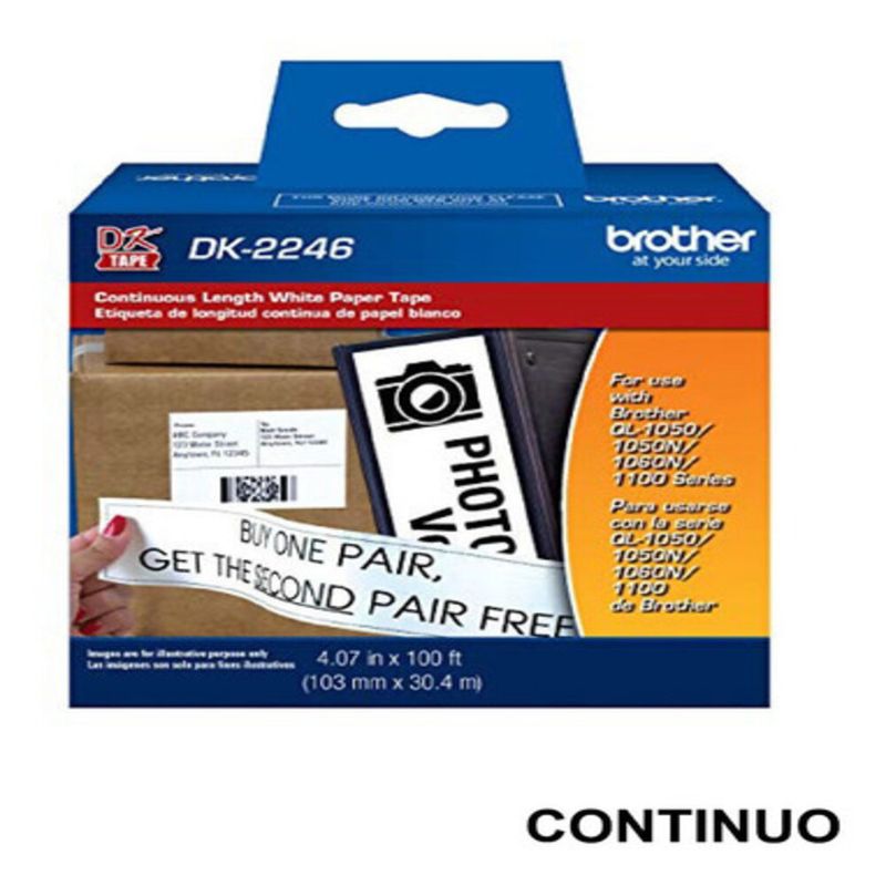 BROTHER - Rollo Brother Dk2246 Continuo 103mm X 30,48m