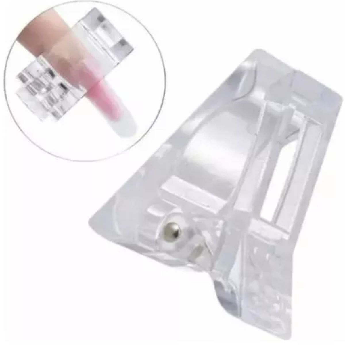 GENERICO - Pinza Para Polygel O Clip Para Moldes Dual System Polygel