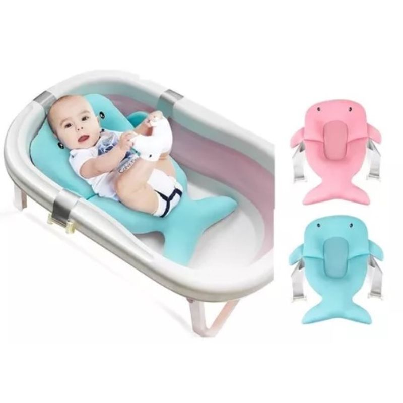 GENERICO - Malla Hamaca Bañera Tina De Bebe Tipo Asiento Color Verde