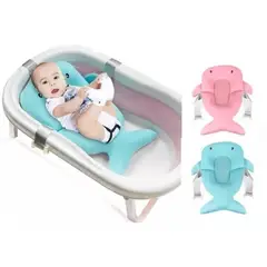 GENERICO - Malla Hamaca Bañera Tina De Bebe Tipo Asiento Color Verde
