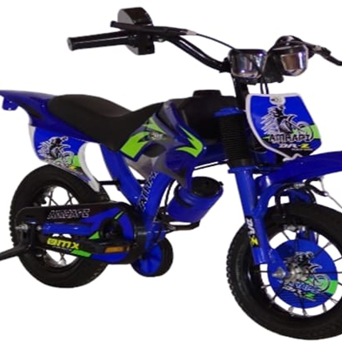 GENERICO - Bicicleta  Aro 12  Bicimoto Amhapi Azul