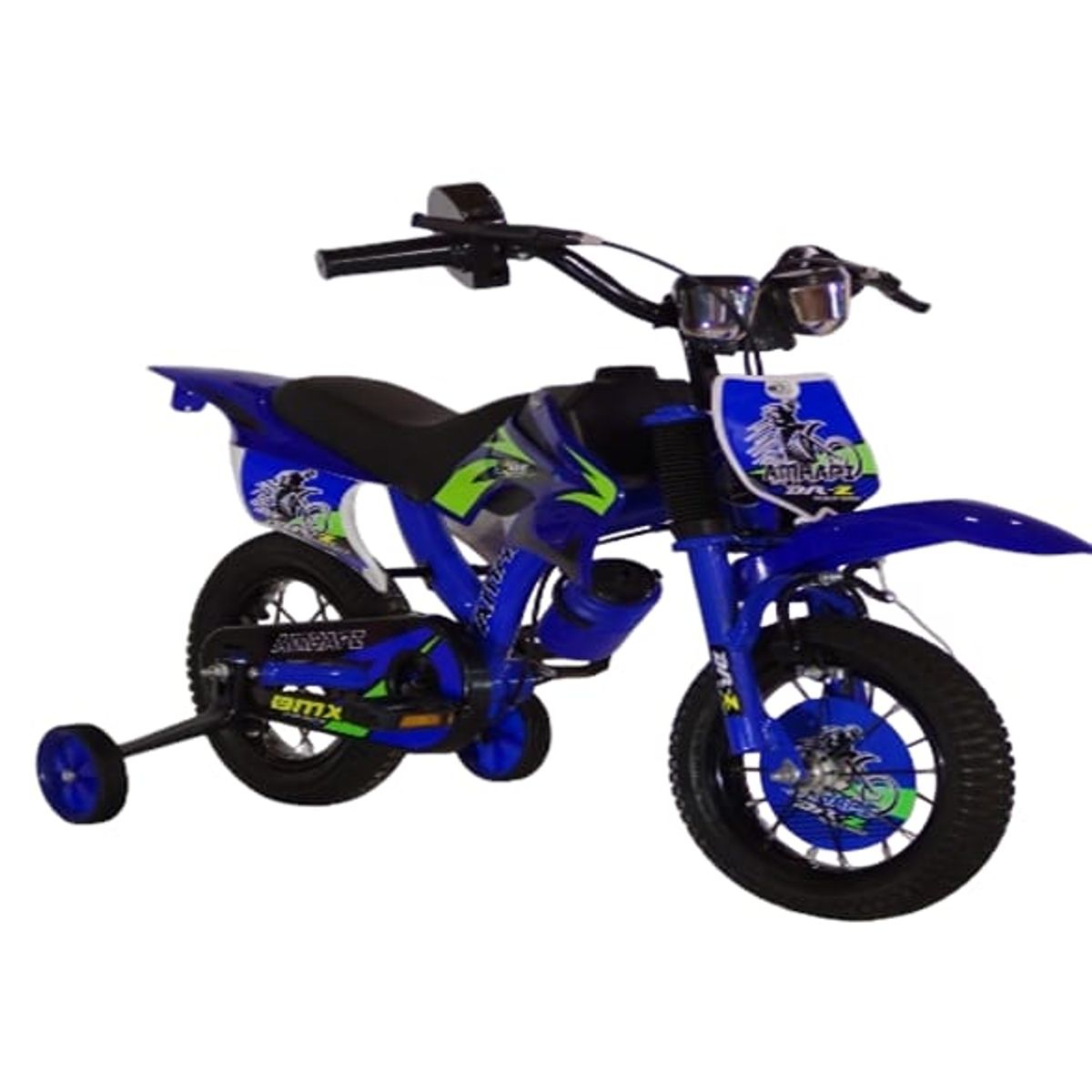 GENERICO - Bicicleta  Aro 12  Bicimoto Amhapi Azul