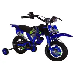 GENERICO - Bicicleta Aro 12 Bicimoto Amhapi Azul