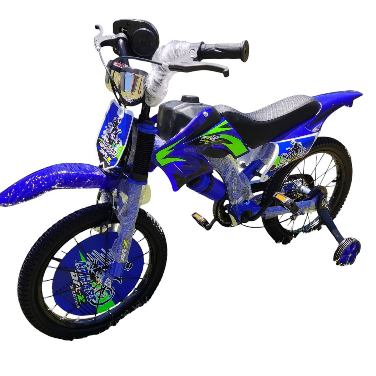 GENERICO - Bicicleta  Aro 12  Bicimoto Amhapi Azul