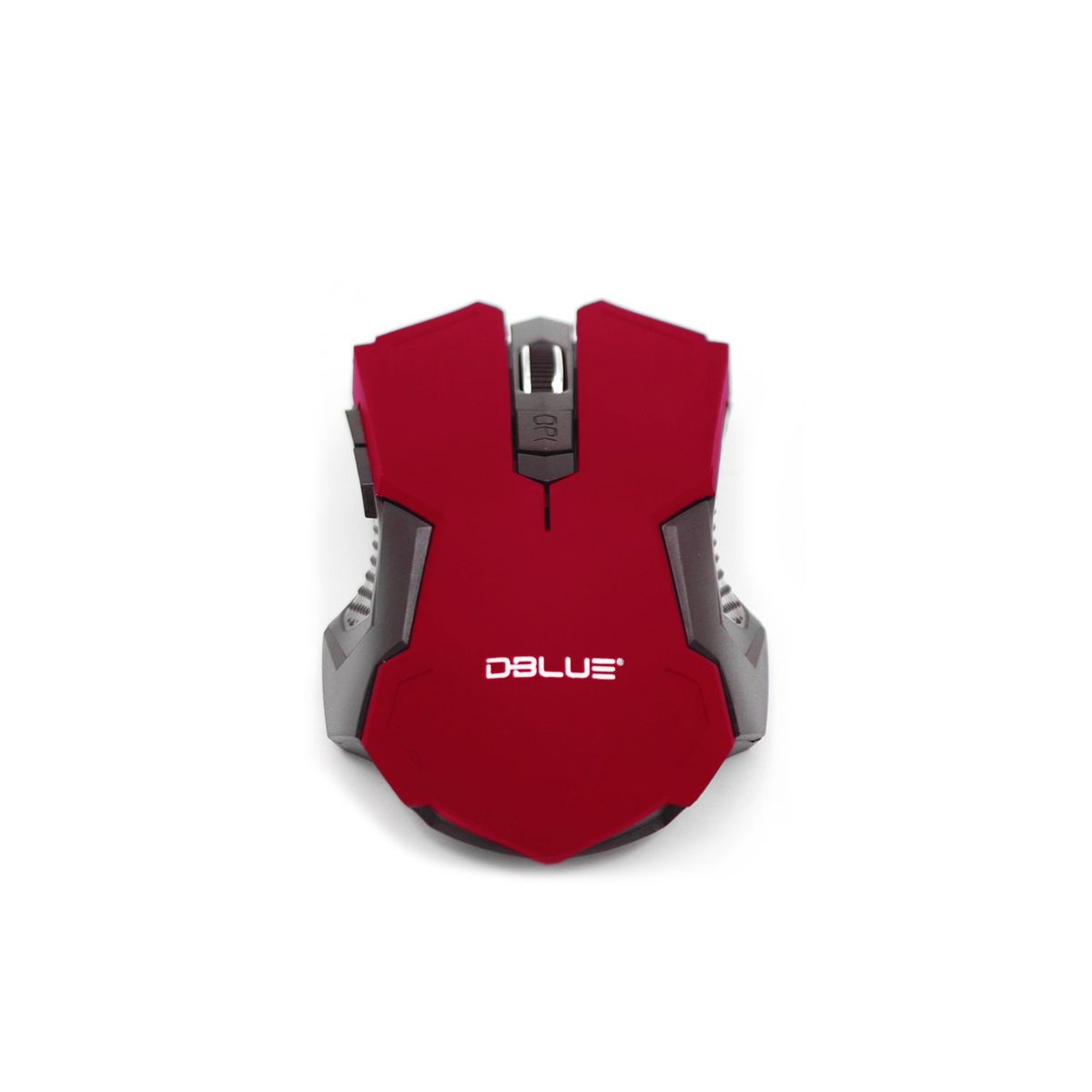 DBLUE - Mouse Óptico Inalámbrico Diseño Color Rojo - SC