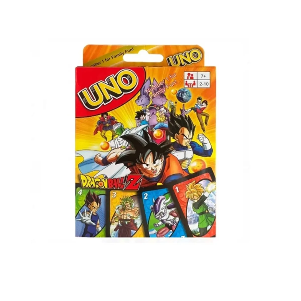 GENERICO - JUEGO CARTAS UNO DRAGON BALL Z