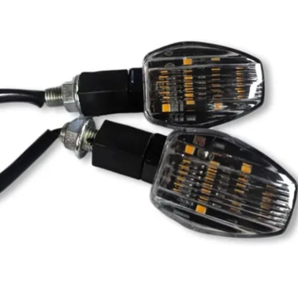 GENERICO - Luces Intermitentes Led Universal Moto Scooter Bicimoto