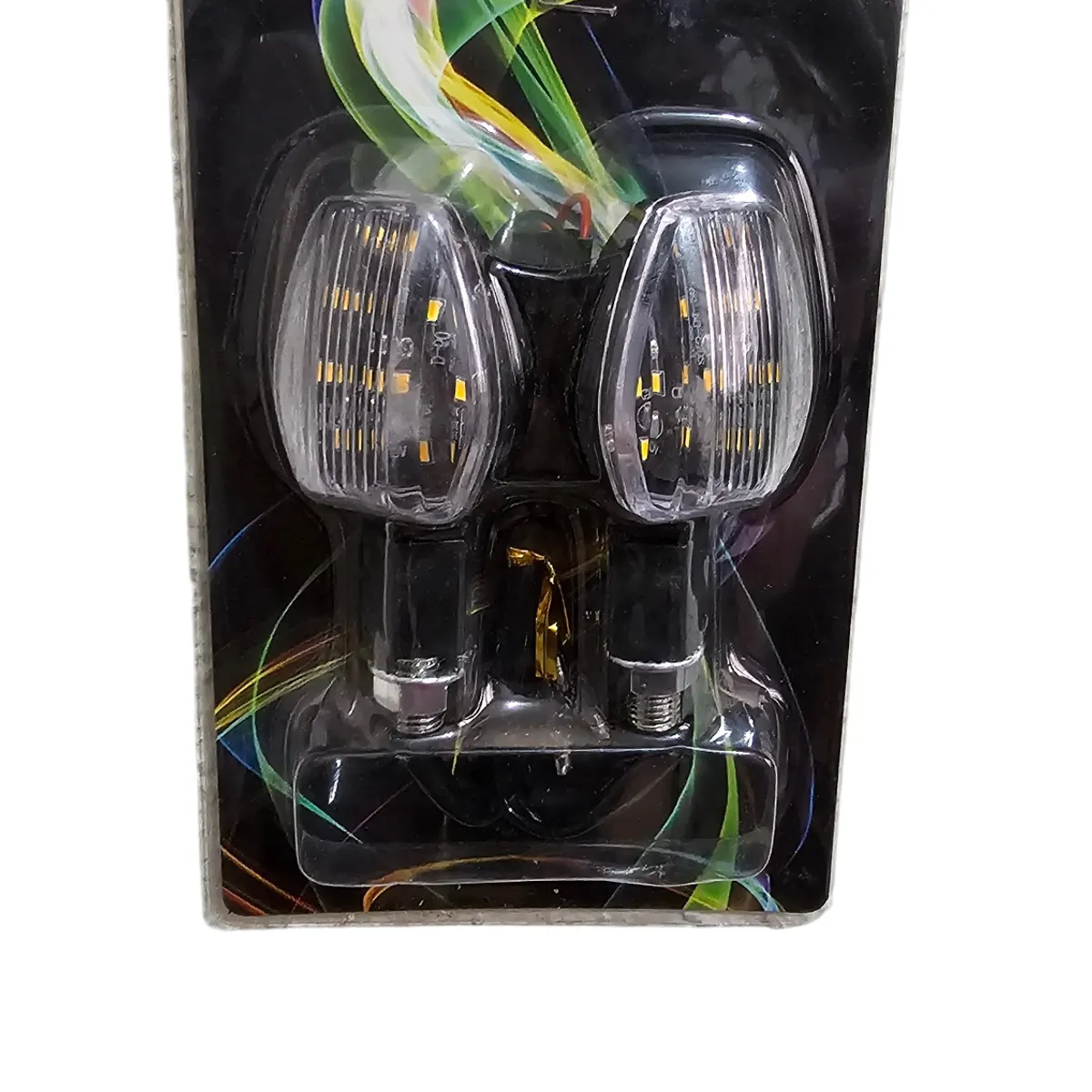 GENERICO - Luces Intermitentes Led Universal Moto Scooter Bicimoto