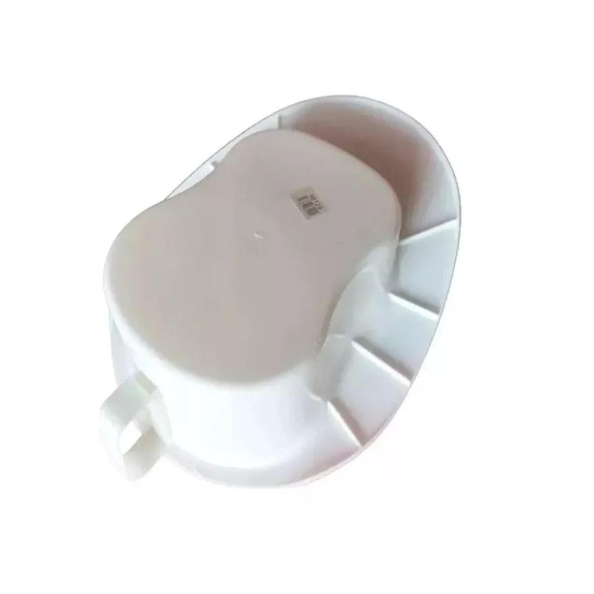 GENERICO - Chata Urinario Plástica Con Tapa Pato Urinal Ergonómica Blanco