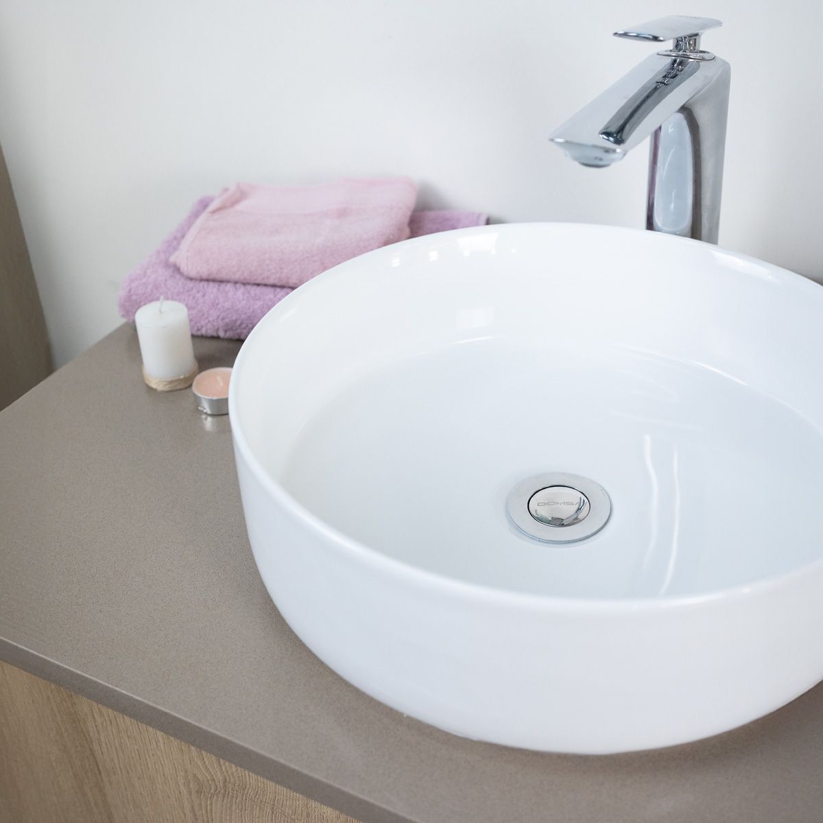 ZART - Lavamanos Sobre Cubierta Zart S 80x47 Noka