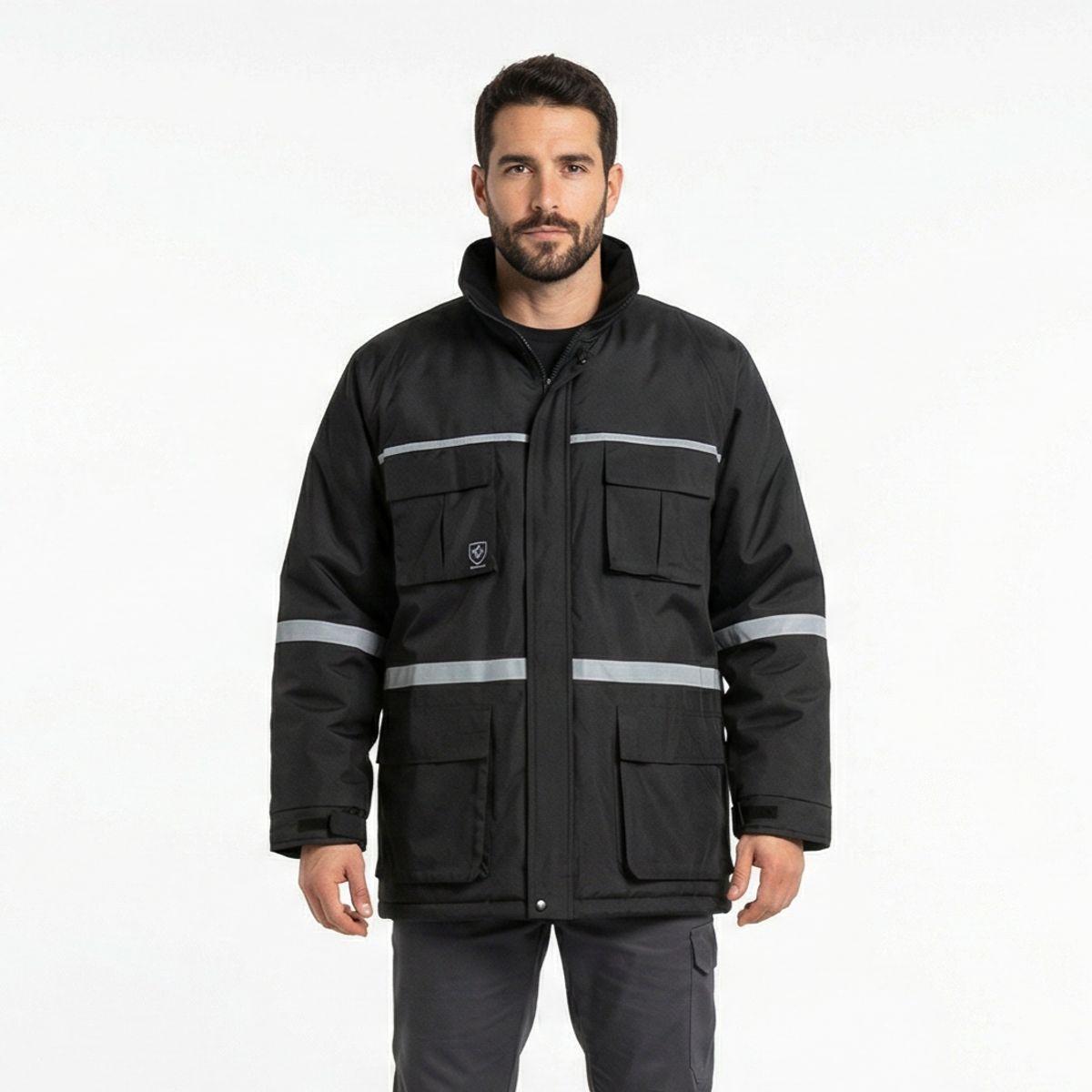 T-WORLD - Parka Térmica Practical Line Manga Larga Hombre