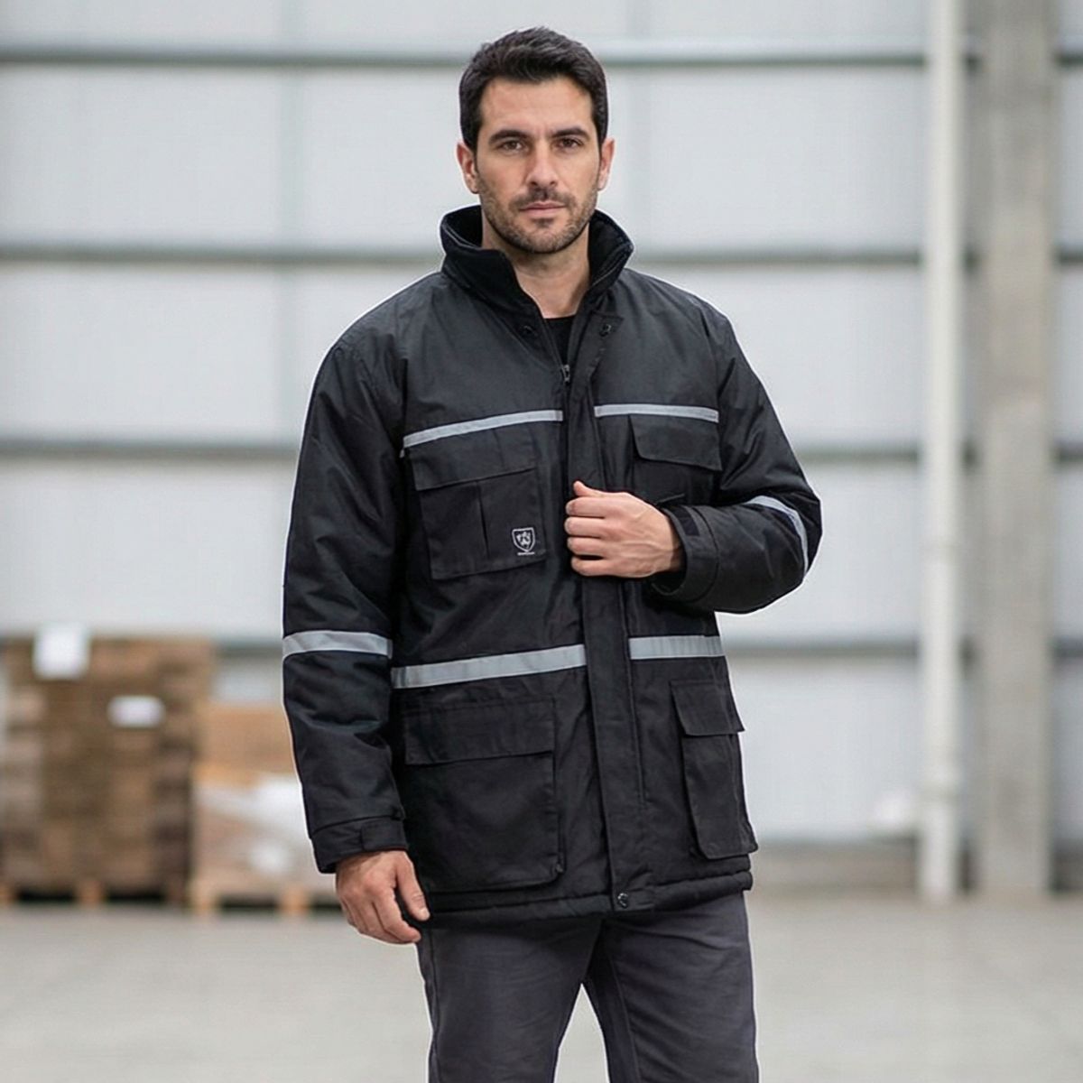 T-WORLD - Parka Térmica Practical Line Manga Larga Hombre