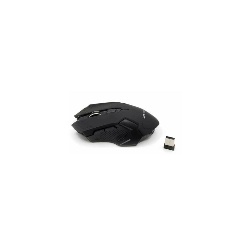 DBLUE - Mouse Óptico Inalámbrico Diseño Color Negro - SC