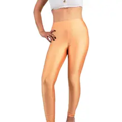 MPROPIA - Calza Lycra Deportiva Mujer Tiro Alto Dupont Alto brillo 548