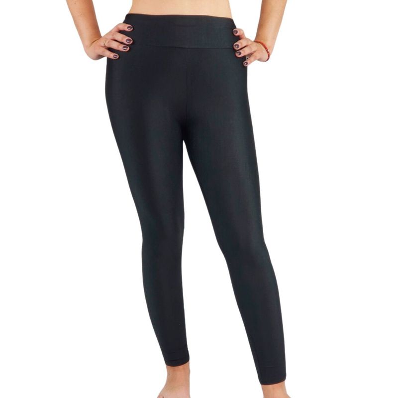 MPROPIA - Calza Lycra Deportiva Mujer Tiro Alto Dupont Alto brillo 548