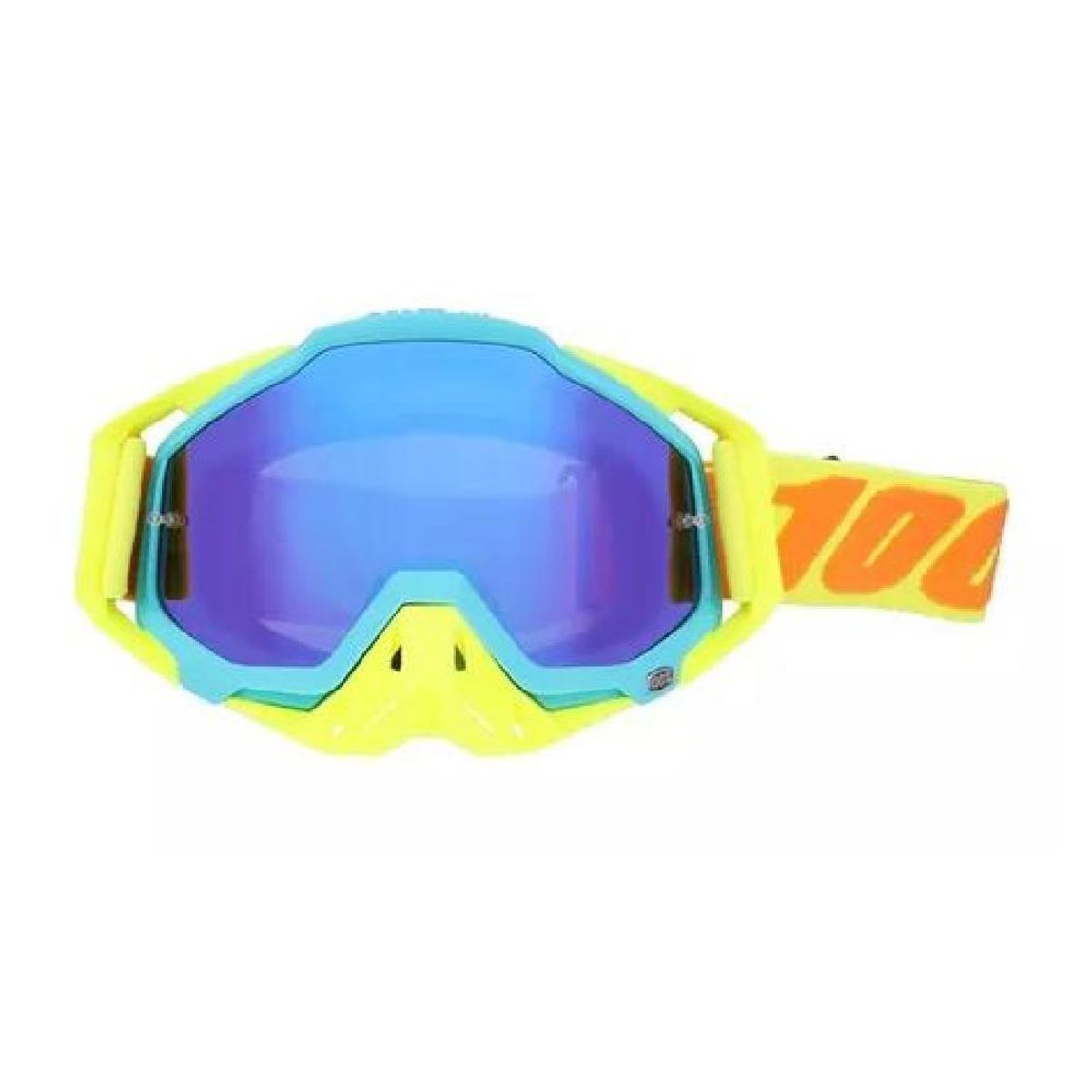 GENERICO - Antiparras De Motocross Para Deportes Extremos  Amarillo