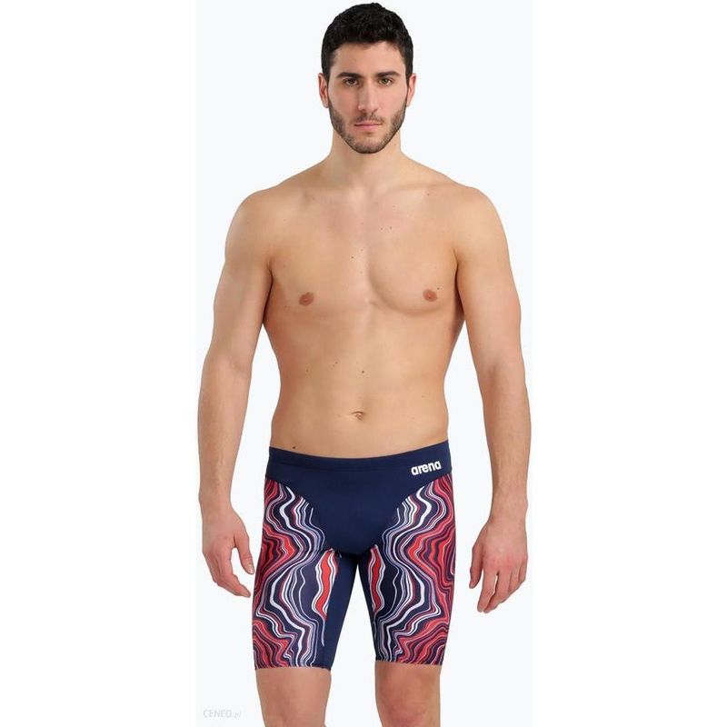 ARENA - Traje de baño jammer de natacion Marbled Arena - Azul