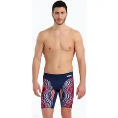 ARENA - Traje de baño jammer de natacion Marbled - Azul