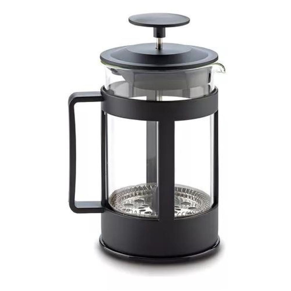 GENERICO - Cafetera Prensa Francesa Manual Cafe Prensa Francesa 600 Ml  Negro