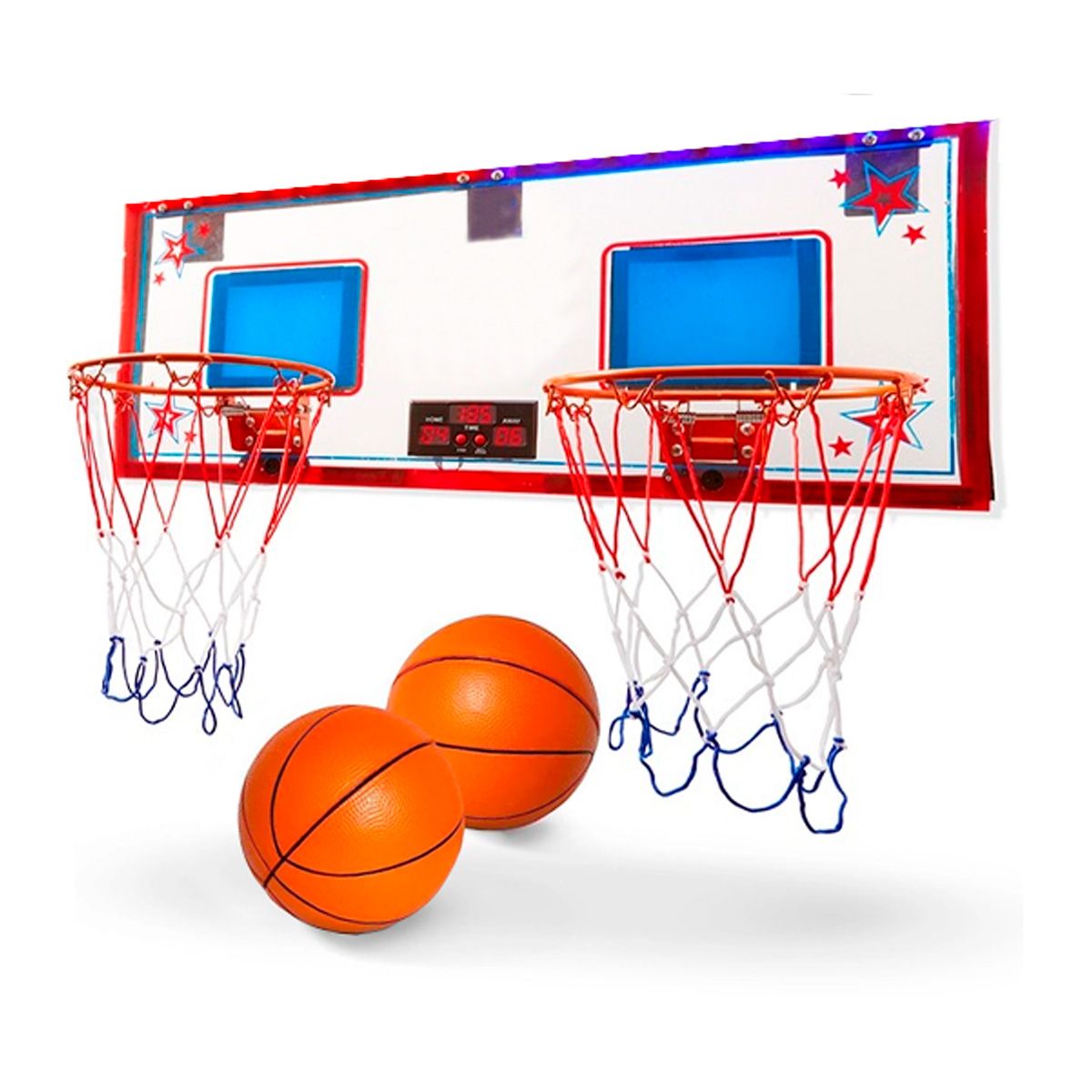 SDFIT - Básquetbol Juego Infantil 2 Jugadores Puerta MK-S011S