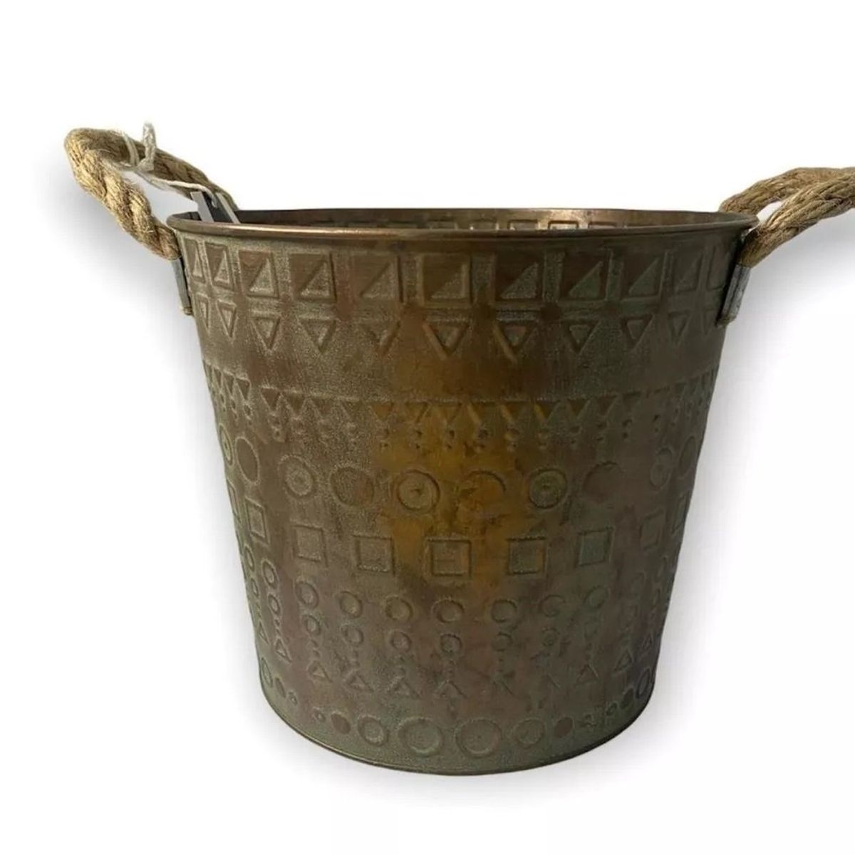 GENERICO - Figura Maceta Metal Grande - S4207