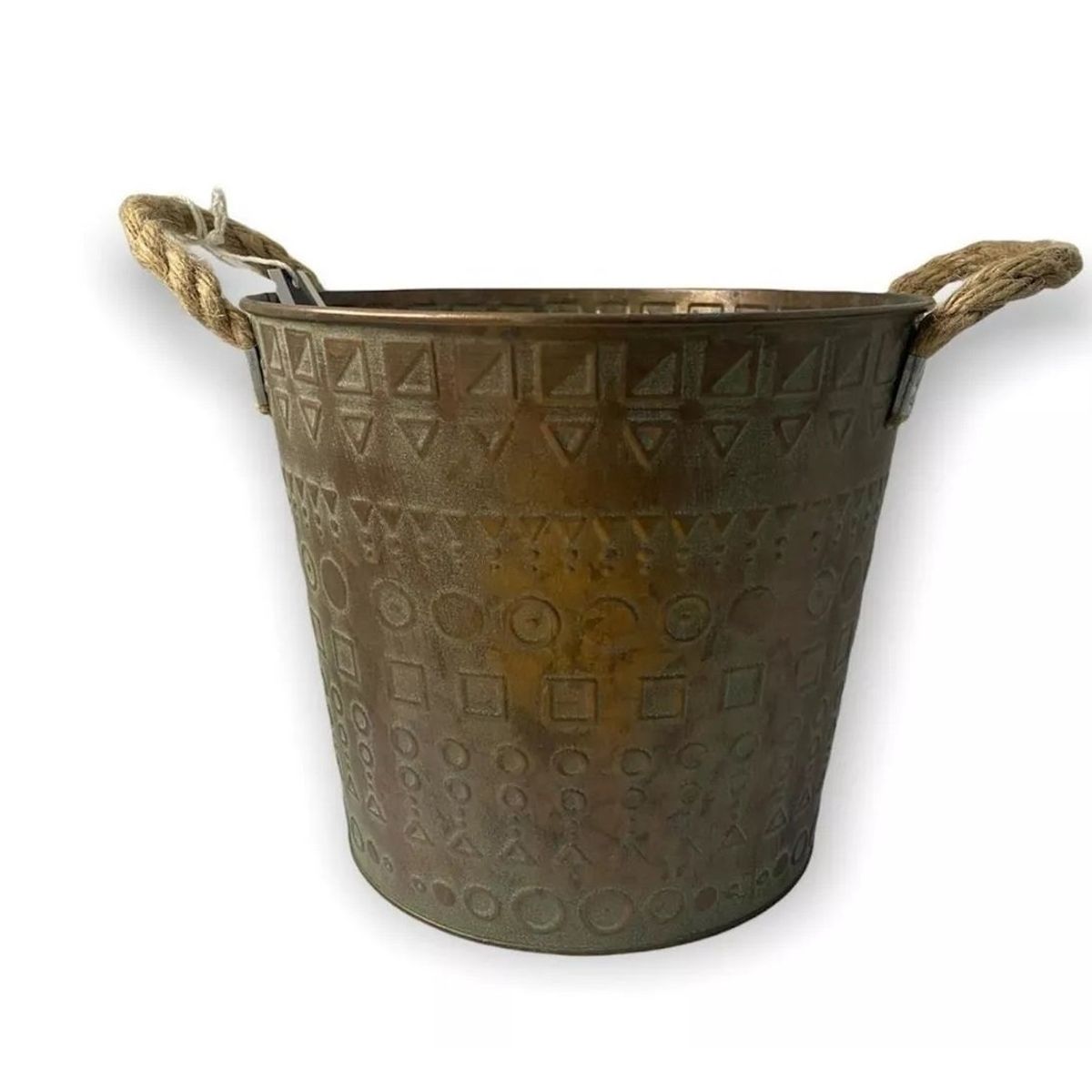 GENERICO - Figura Maceta Metal Grande - S4207