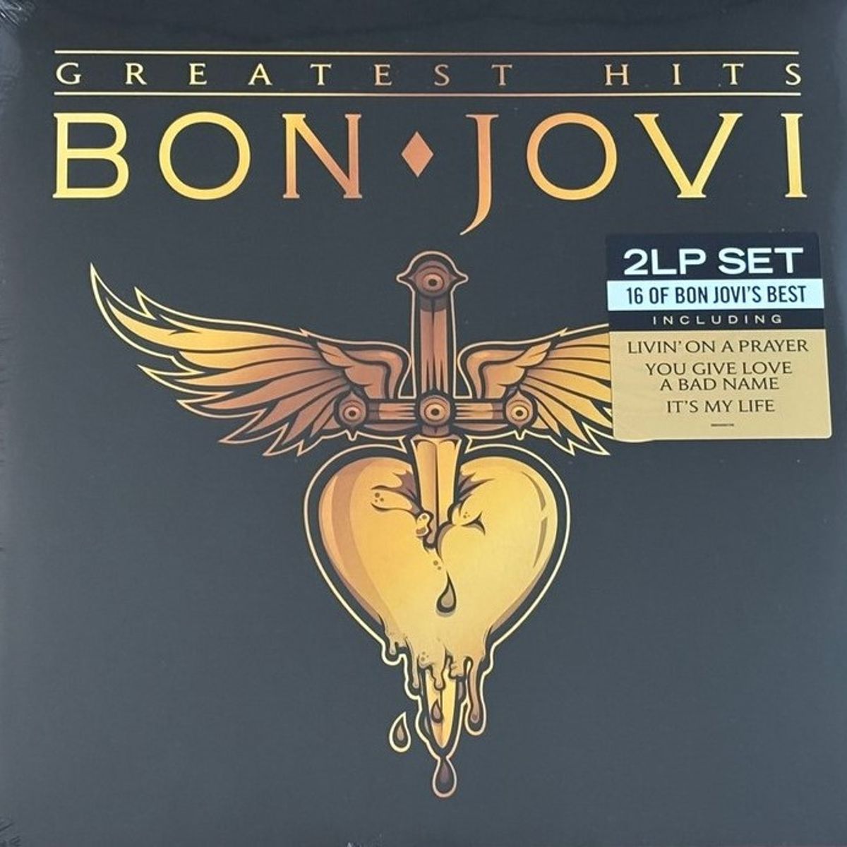 HITWAY MUSIC - BON JOVI - GREATEST HITS 2LP - VINILO HITWAY MUSIC