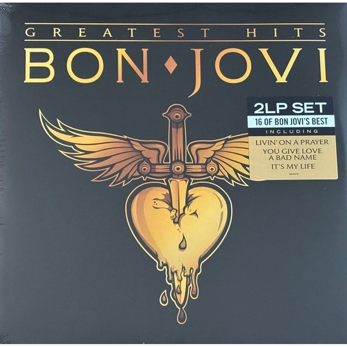 HITWAY MUSIC - BON JOVI - GREATEST HITS 2LP - VINILO HITWAY MUSIC