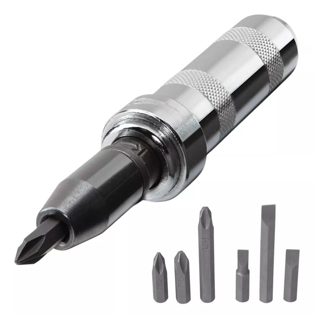 GENERICO - Destornillador De Impacto Con Maleta 7 Piezas