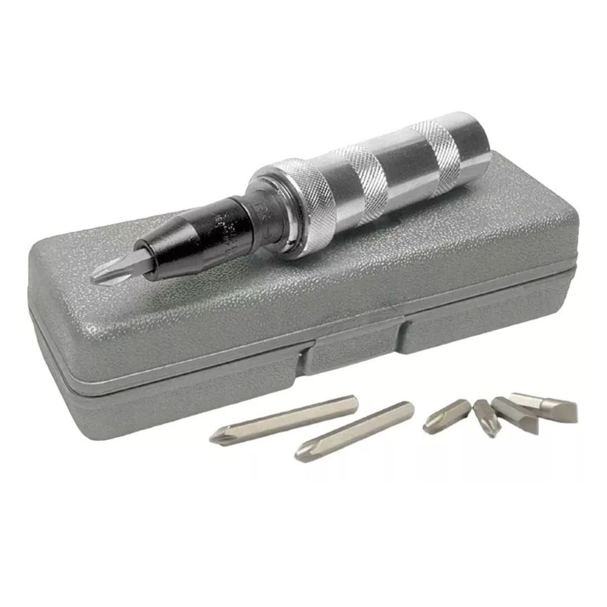 GENERICO - Destornillador De Impacto Con Maleta 7 Piezas