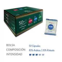 CAFFE PERA - CREMA BAR COMP NESPRESSO®50 CÁPSULAS