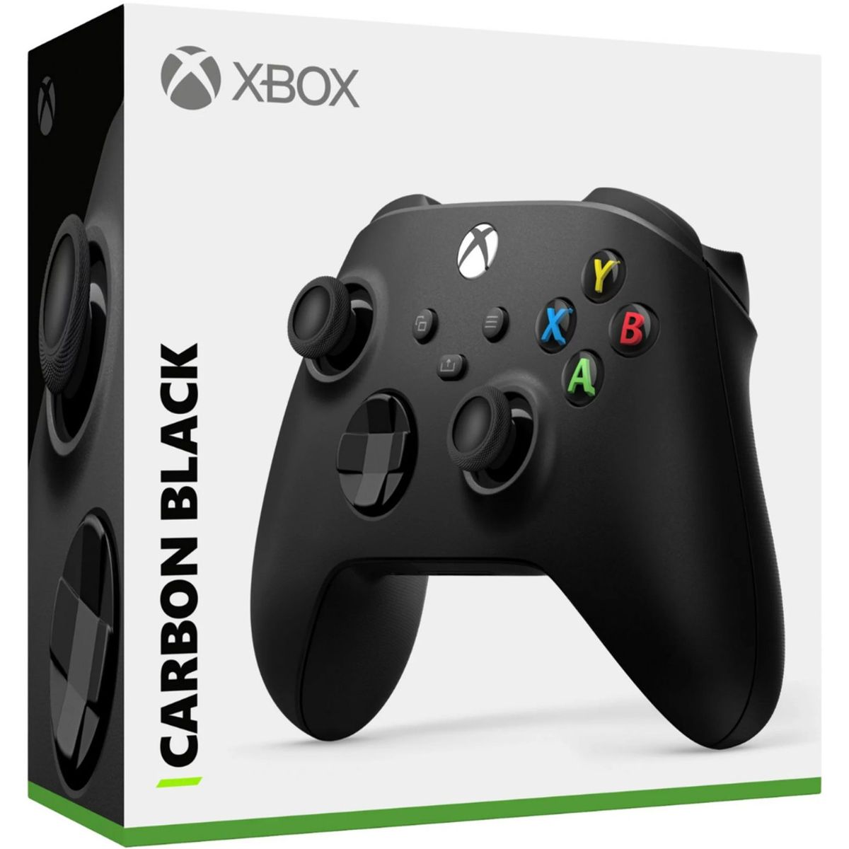 MICROSOFT - Control Inalámbrico Microsoft Xbox + cable USB-C CarbonBlack - Negro