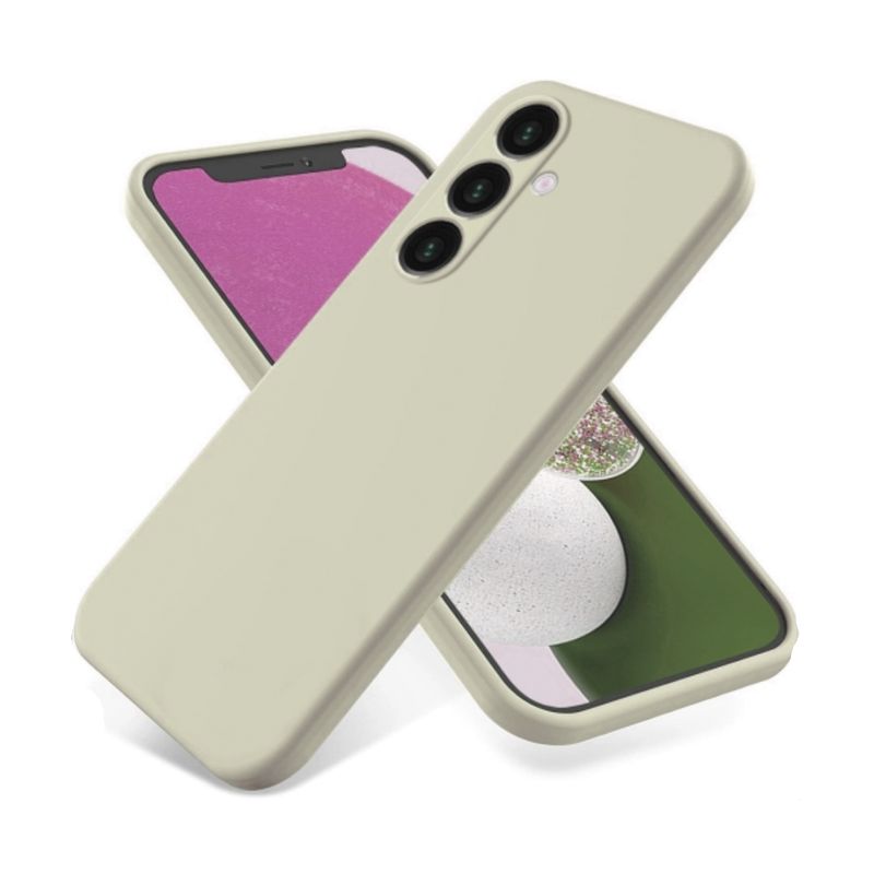 JOIGO - Carcasa Para Samsung S24 FE  Goma Beige.