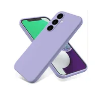Carcasa Para Samsung S24 FE Goma Lila.