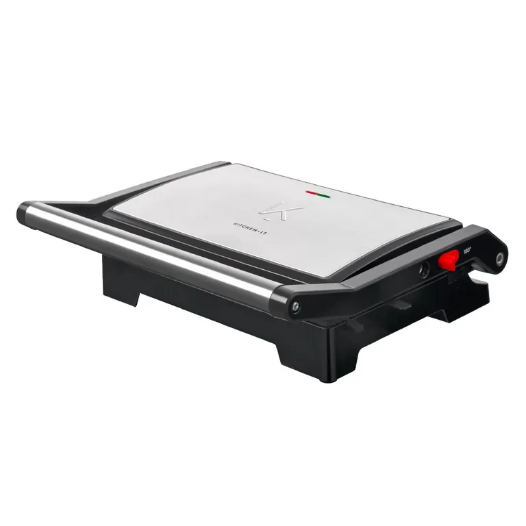 KITCHEN IT Plancha Panini Kitchen-It Superficie Plana Master Edition