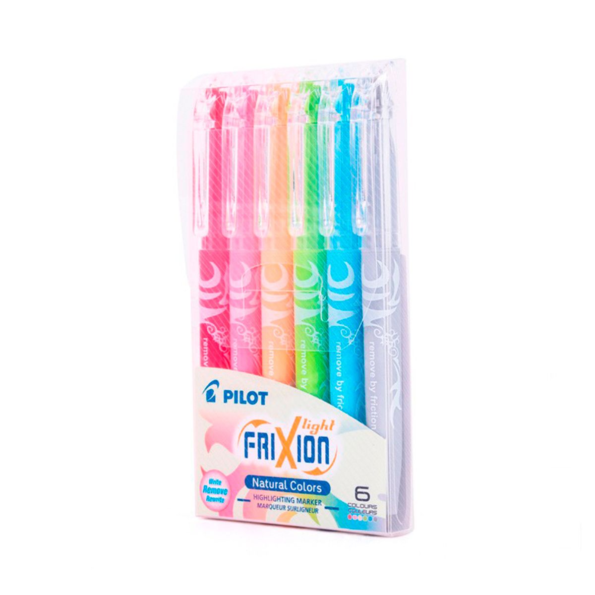 PILOT - Set 6 Destacadores Frixion Light Natural Pilot