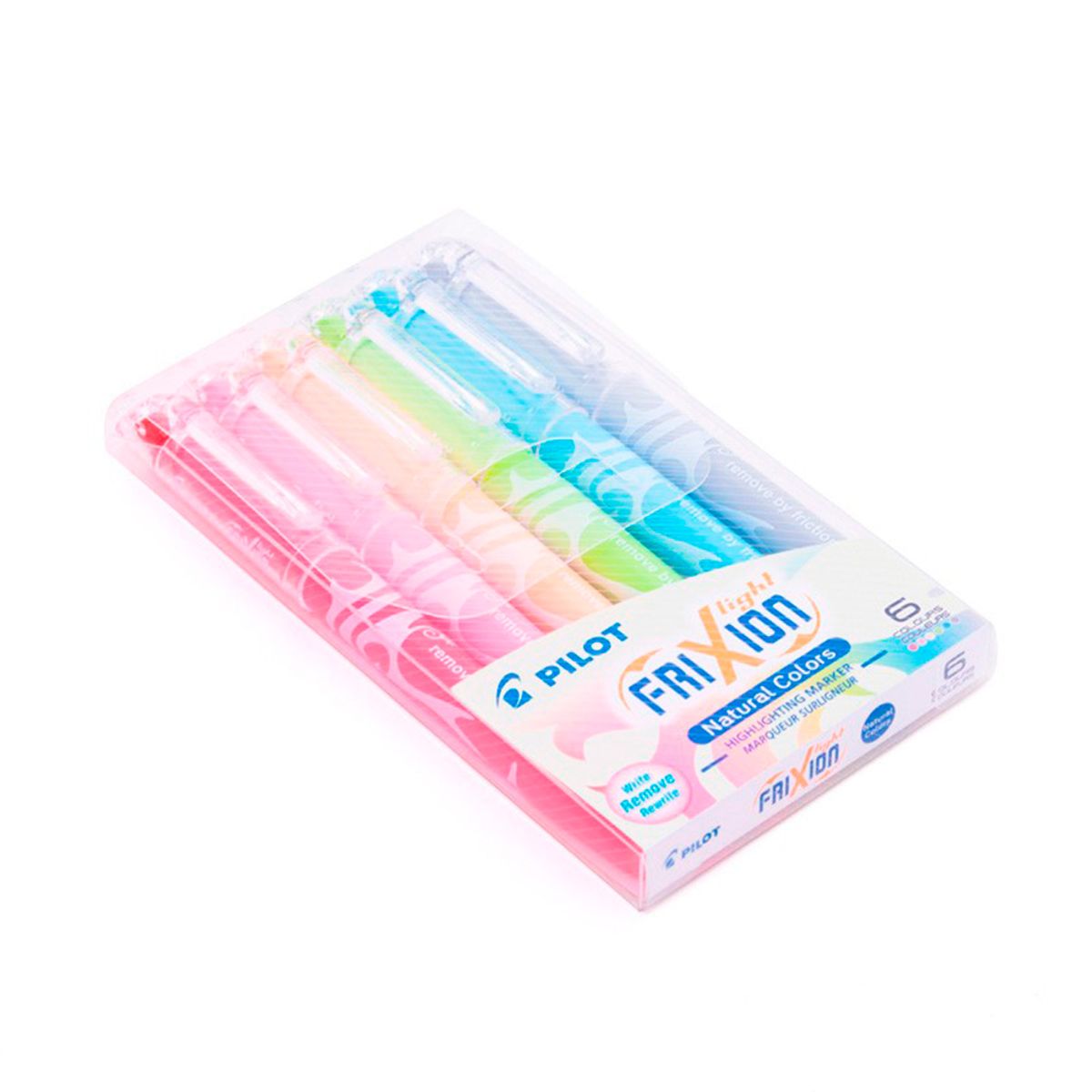 PILOT - Set 6 Destacadores Frixion Light Natural Pilot