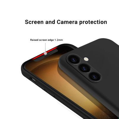 Imagen 2 del producto Carcasa Para Samsung S24 FE Goma Negro