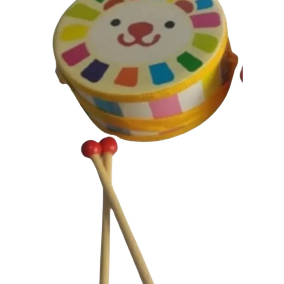 GENERICO - Tambor madera musical para niños