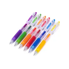 PILOT - Set 6 Lápices Gel Poplol 07mm Basicos