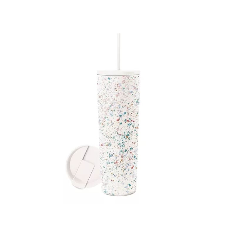 GENERICO - Vaso térmico mug LH 700 lt acero inoxidable confeti
