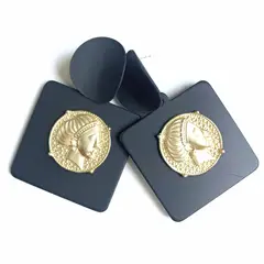 VC ACCESORIOS - Aros Roma Negro Grande