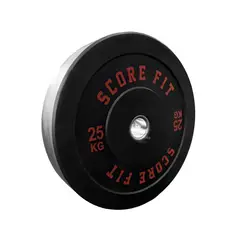 SCORE FIT - Disco Olímpico Bumper 25 Kg -